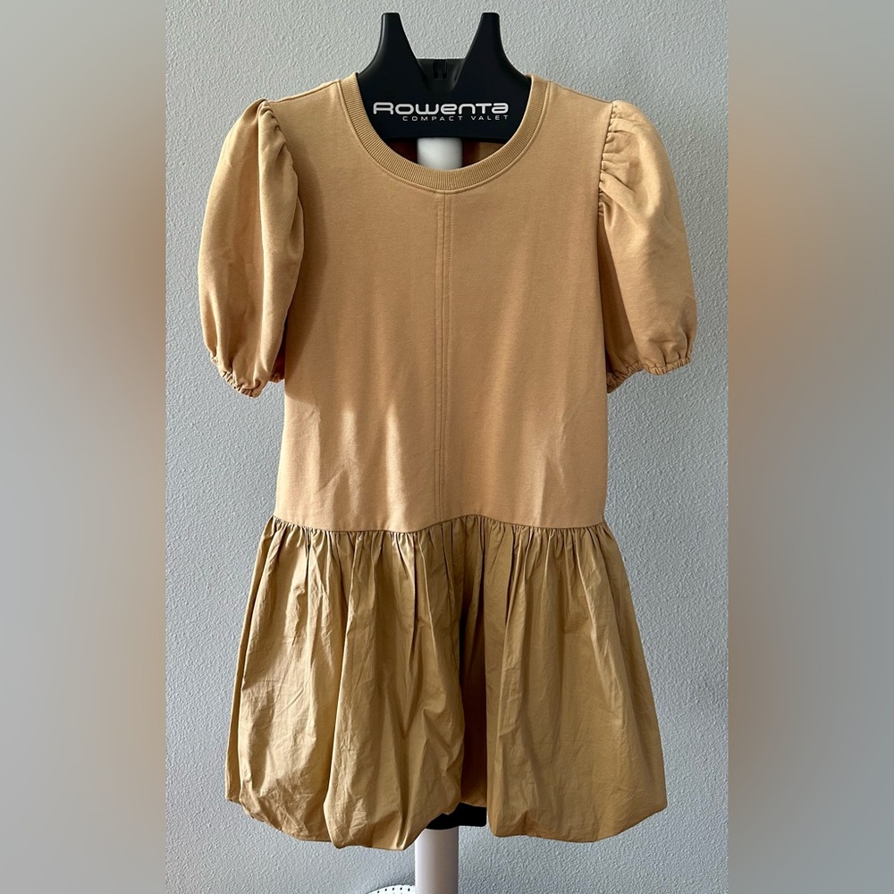 English Factory puff sleeve dress